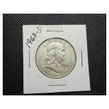 1963 D Silver Franklin Half Dollar