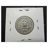 1944 Silver Washington Quarter