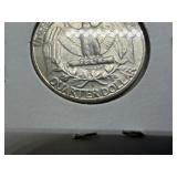 1962 D Silver Washington Quarter