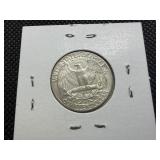 1962 D Silver Washington Quarter