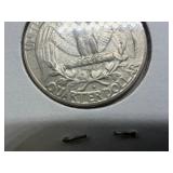 1962 D Silver Washington Quarter