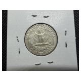 1964 D Silver Washington Quarter