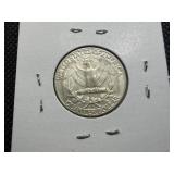 1964 D Silver Washington Quarter
