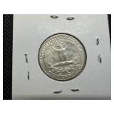 1964 D Silver Washington Quarter