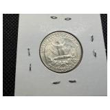 1964 D Silver Washington Quarter