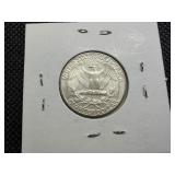 1964 D Silver Washington Quarter