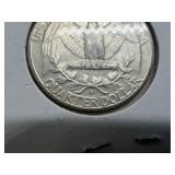 1964 D Silver Washington Quarter