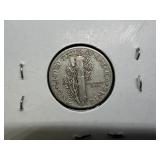 1936 Silver Mercury Dime
