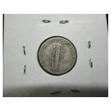 1936 S Silver Mercury Dime
