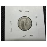 1937 D Silver Mercury Dime
