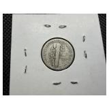 1937 D Silver Mercury Dime