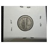 1937 S Silver Mercury Dime