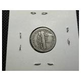 1938 Silver Mercury Dime