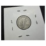 1938 S Silver Mercury Dime