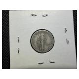 1940 D Silver Mercury Dime