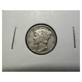 1941 D Silver Mercury Dime