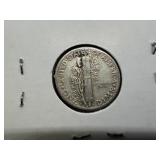 1942 D Silver Mercury Dime