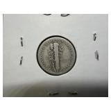 1942 S Silver Mercury Dime