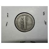 1942 S Silver Mercury Dime