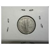 1943 S Silver Mercury Dime