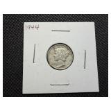 1944 Silver Mercury Dime