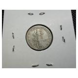 1944 Silver Mercury Dime