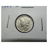 1944 D Silver Mercury Dime