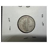 1945 Silver Mercury Dime