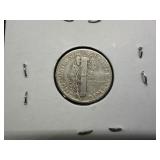 1945 D Silver Mercury Dime