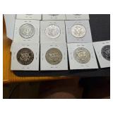 10 Kennedy Half Dollars - Very Nice Condition 1980 S, 1981 S, 1982 S, 1983 S, 1984 S, 1985 S, 1986 S, 1987 S, 1988 S, 1989 S