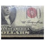 1953 Series Red Seal $2 Bill