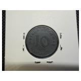 1940 3rd Reich Germany 10 Reichspfennig