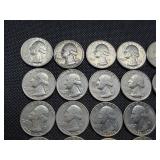 Twenty-Five Bicentennial Quarters