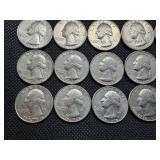 Twenty-Five Bicentennial Quarters