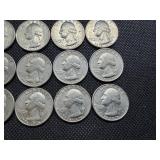 Twenty-Five Bicentennial Quarters