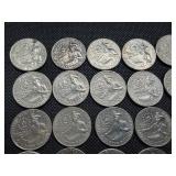 Twenty-Five Bicentennial Quarters