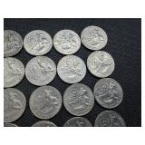 Twenty-Five Bicentennial Quarters