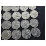 Twenty-Five Bicentennial Quarters