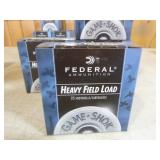 4 Boxes of Federal Heavy Field Load 20 Gauge Shotgun Shells