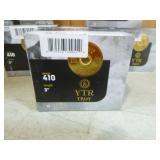5 Boxes of YTR Troy 410 Gauge Shotshells