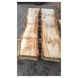 Live Edge Basswood Slab - 24"W x 97" Long