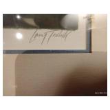 Framed, Signed, & Numbered Larry Toschik Print "Flying Geese" 1977