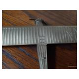 Metal Model of the 1977 Spirit of St. Louis - 1 Wheel Broken Off