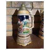 Vintage Beer Steins from Western Germany