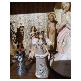 (9) Decorative Angel & Fairy Figurines