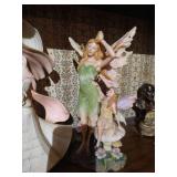 (9) Decorative Angel & Fairy Figurines