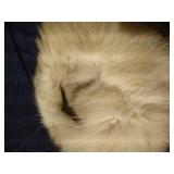 Leather and Fur Moccasins & Fur Cap