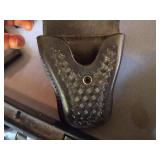 Briefcase with Handcuff Holster & Western Style Holster