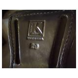 Briefcase with Handcuff Holster & Western Style Holster