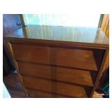 Mid-Century Modern Chest of Drawers with Louvered Drawers